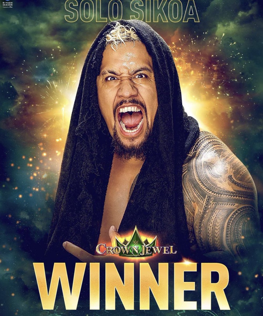 TheREALRIKISHI's tweet image. Unstoppable @WWESoloSikoa 🩸☝🏾 !! #TheProblem #Fatu #Anoai 

Did y’all watch ??