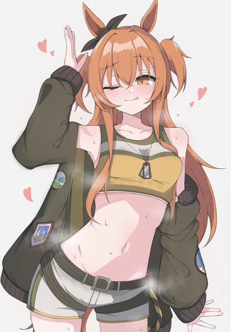 ウマ娘「マヤノトップガン #ウマ娘 」|鰙氏のイラスト