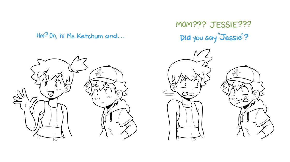 Misty is challenged by Delia Ketchum! (1/2) 