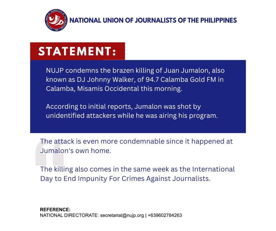 NUJP tweet media
