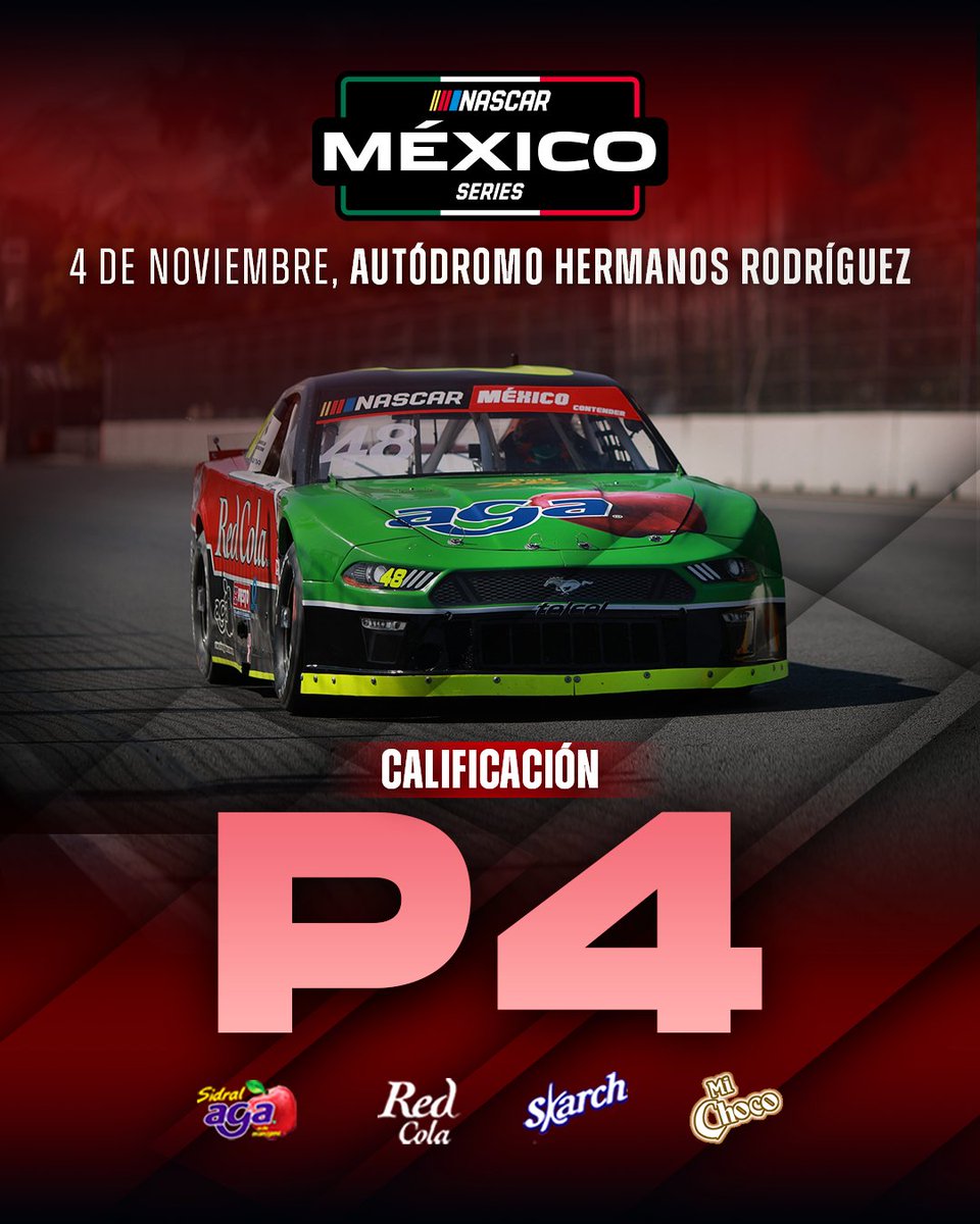 s_dealba's tweet photo. Desde el 4to sitio buscaremos el Título de @NASCARMex 👊🏻
#SA48 #TeamAGA #NASCARMx https://t.co/DhTnDQQ4HT