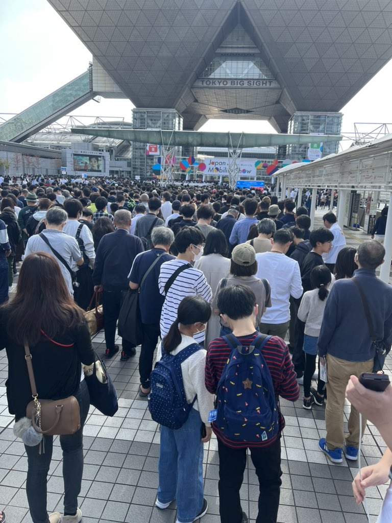 masataka45110's tweet photo. さすがに盛況
#東京モビリティショー2023
#TERCOM https://t.co/sfION0OIsM