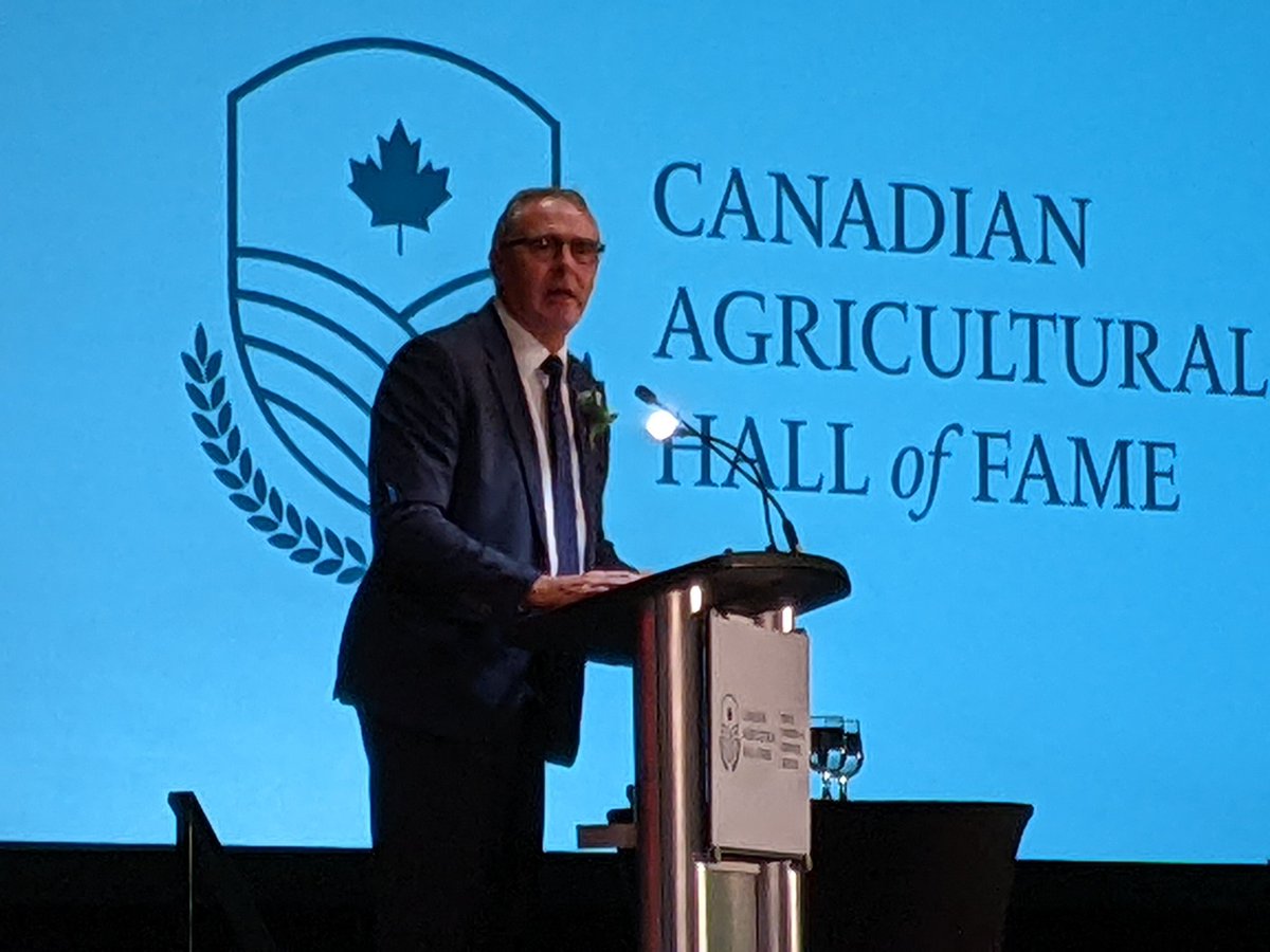 Congratulations to Marcel Groleau on being inducted into the Canadian Agricultural Hall of Fame. Great recognition for your contributions. #CdnAgHall