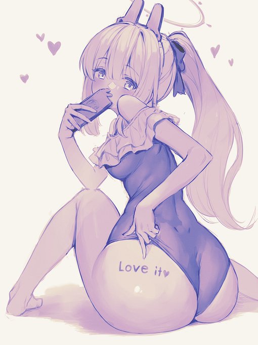 Love it one…🐰💕
#いいお尻の日 #月雪ミヤコ 