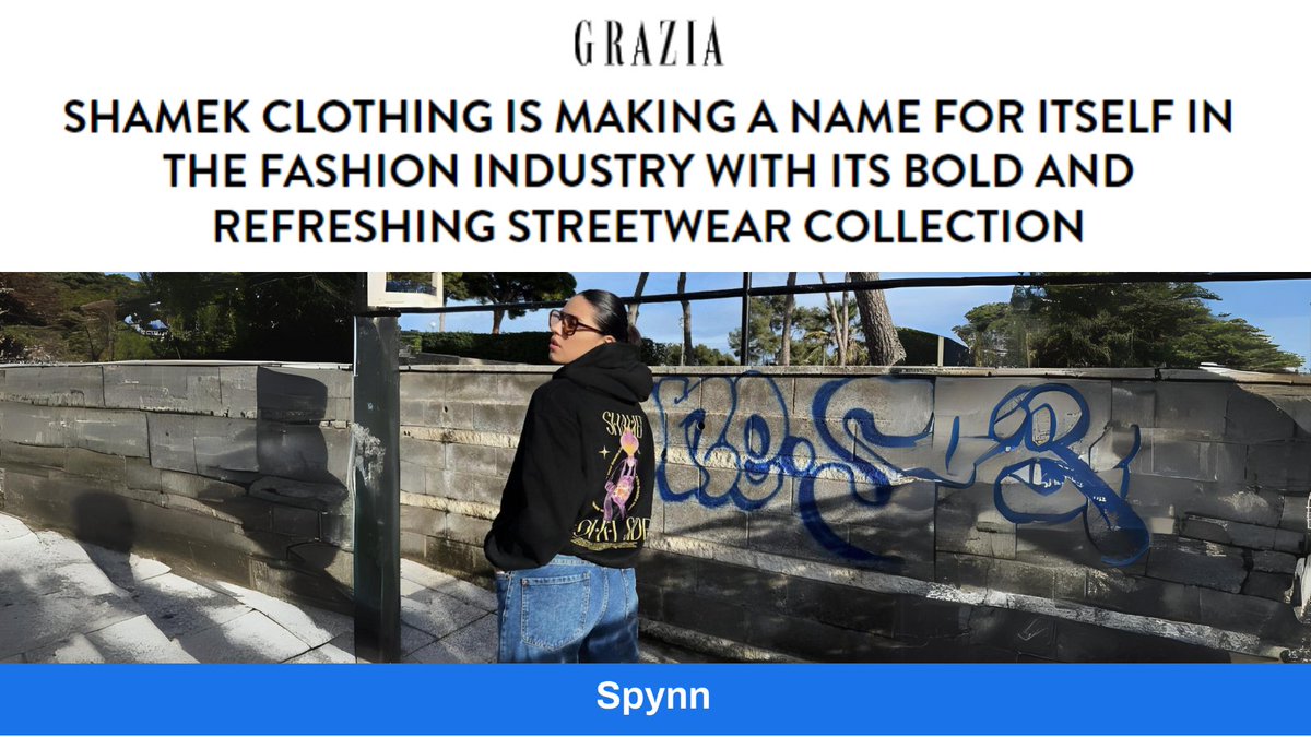 spynn_co's tweet image. Fashion recognition served stylish with #SpynnCo! 🌟 See how Shamek Clothing is tailoring its success story. Your brand could be next! #GetonForbes #GetFeatured