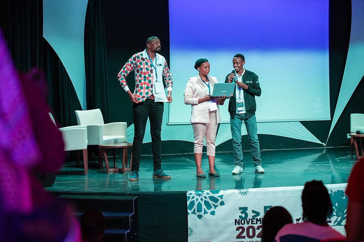 While reflecting on the lessons learned from the previous @WikiIndaba held in Rwanda by @WikimediaRwanda , during the opening ceremony of this year's event in Morocco , I was touched to see that participants still cherish their positive experiences in #Rwanda @visitrwanda_now