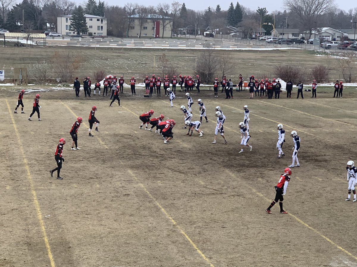 We didn’t play our best today, but we did enough to advance to the 5A Provincial Championship next Saturday at 1pm at #DaroldKotField. The #WCSEagles will be taking on the #AdenBowmanBears who defeated North Battleford today. Let’s #PackThePark Weyburn! <a href="/shsaasport/">SHSAAsport</a>