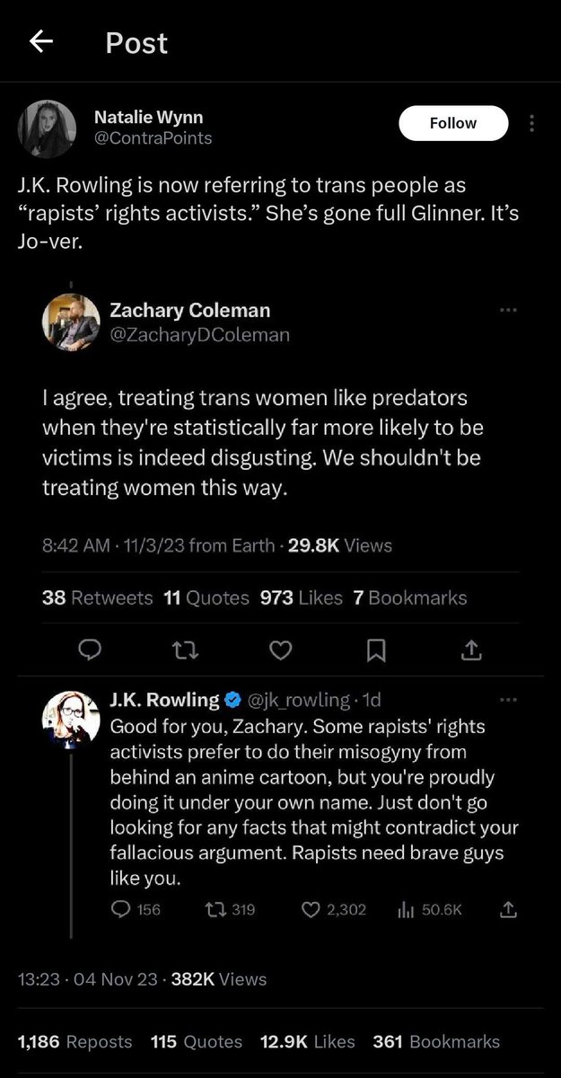 #FuckJKRowling #FuckTerf