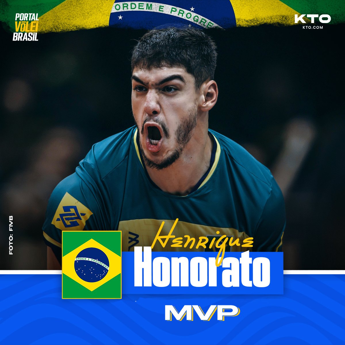 Honorato, do Joinville Vôlei, é eleito melhor jogador no Pan-americano