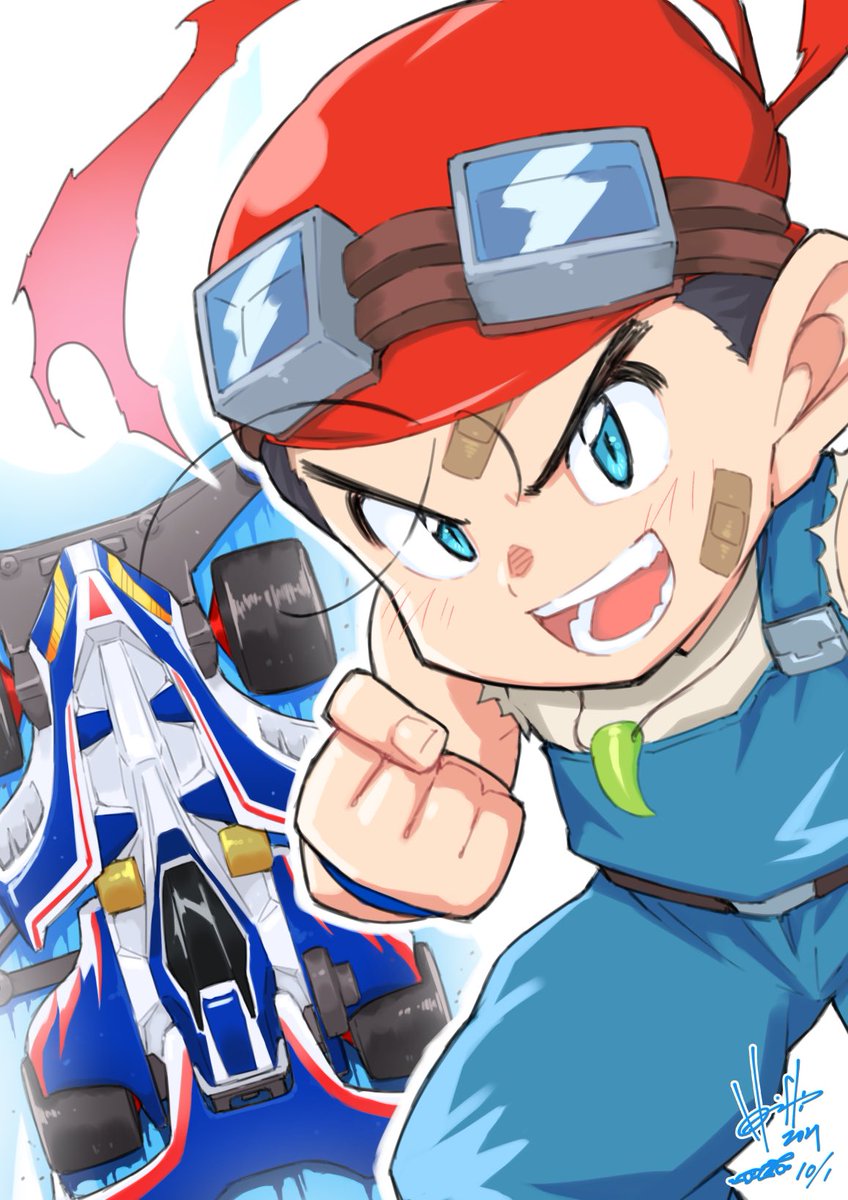 #三連休はフォロワーさんが増えるらしい
また自己紹介絵描きますが😏
自分の根っこにあるコンテンツを…🏎️💨 