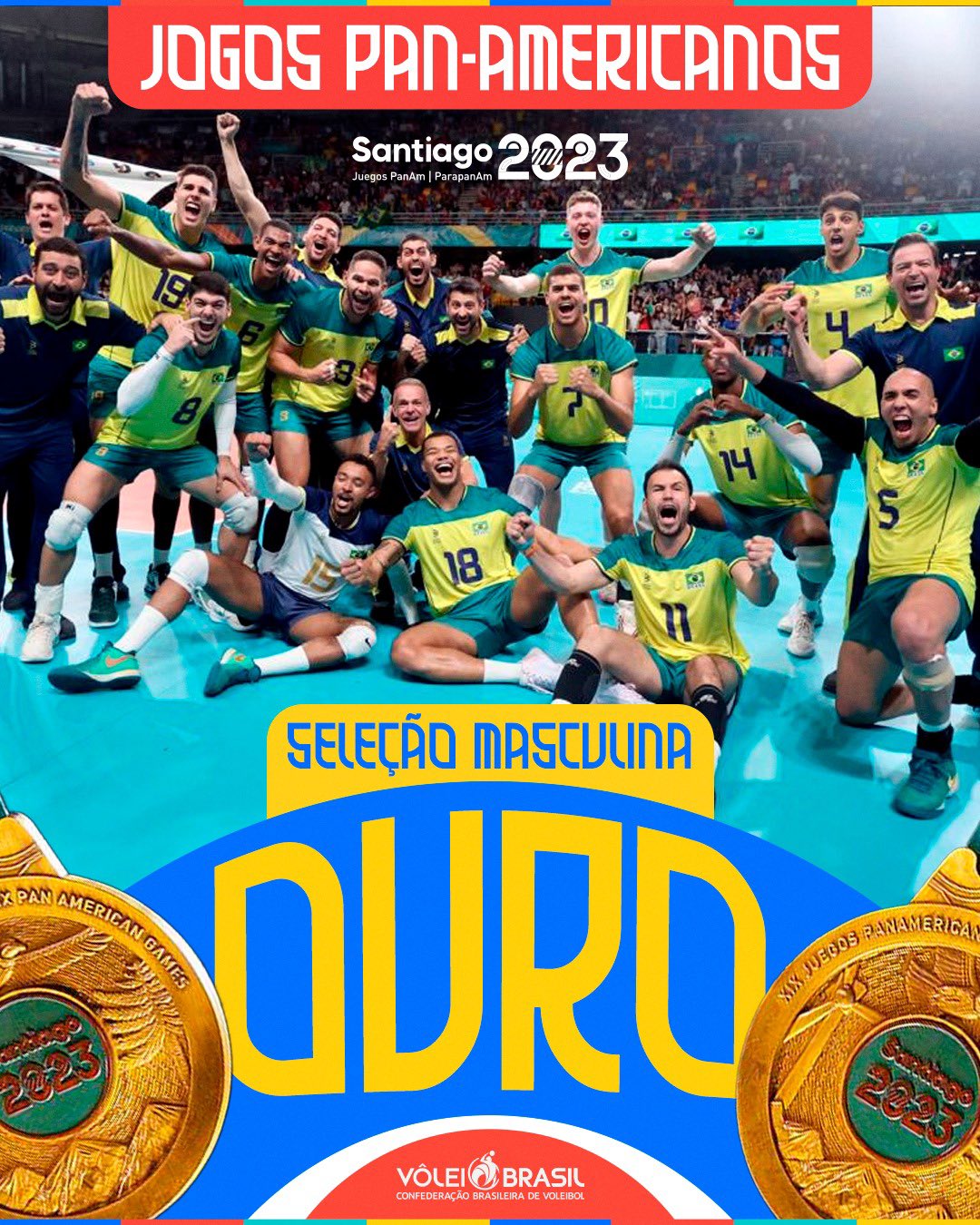 Brasil é ouro no futebol masculino dos Jogos Pan-Americanos! - CONMEBOL