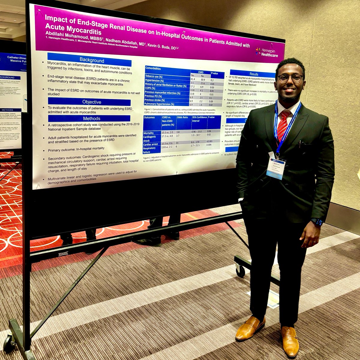 I had a great time at the ACC Midwest Cardiovascular Forum! I learned a lot from some of the leaders of the field and presented my poster. It was an amazing experience! #ACC #Midwestcardiovascularforum