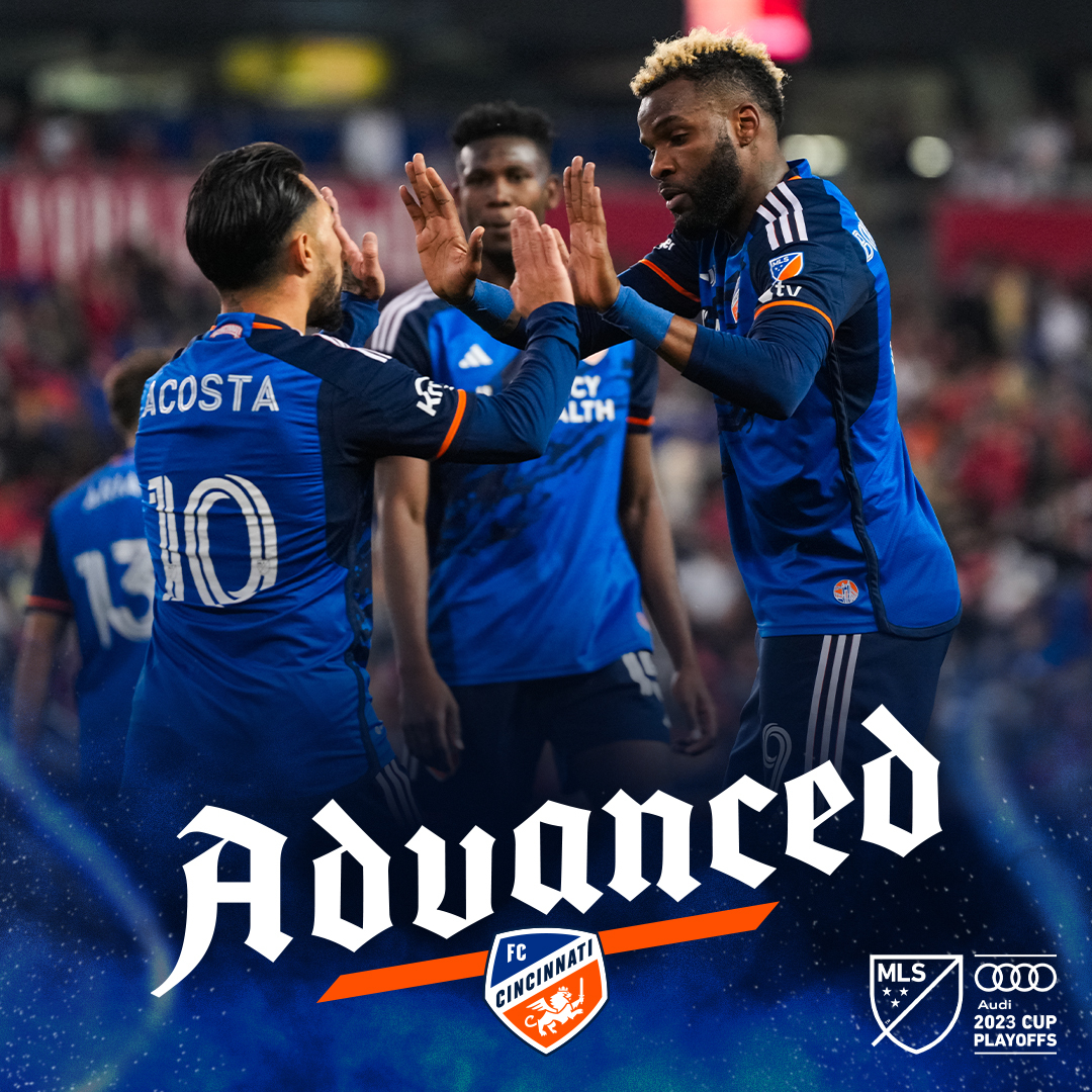 fccincinnati's tweet image. WON, NOT DONE!

Conference Semifinals here we come! #CincyTilTheEnd