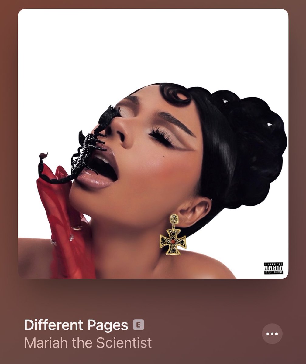 spicebae_'s tweet photo. we're not talking enough about Mariah The Scientist's album... it's a literal 10/10 masterpiece 🥺 https://t.co/XqQSp5GIGa