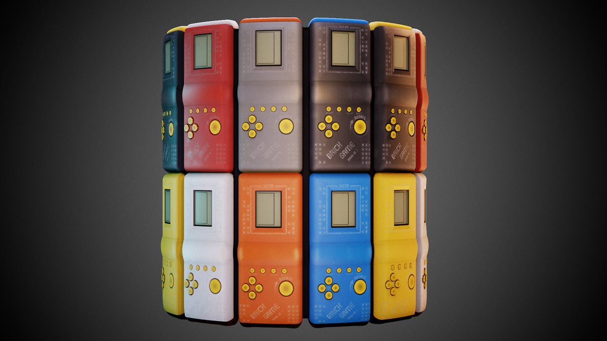 Feveray's tweet image. #nodevember2023 day 3-4
Arcade Adventure 
Little tribute to my favorite childhood toy. 
Made in #SubstanceDesigner
(Still in process in getting familiar with MM)