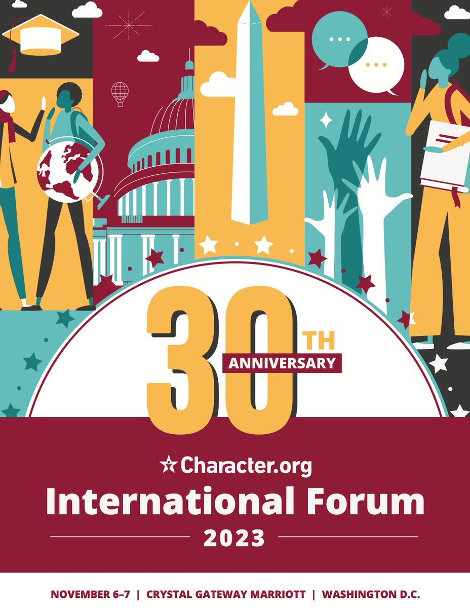I'm excited to be attending the 2023 Character.org International Forum in Washington, D.C., and I'm honored to be presenting a breakout session!
#Character.org #GoldenTigerCoreValues #RussellvilleCitySchools