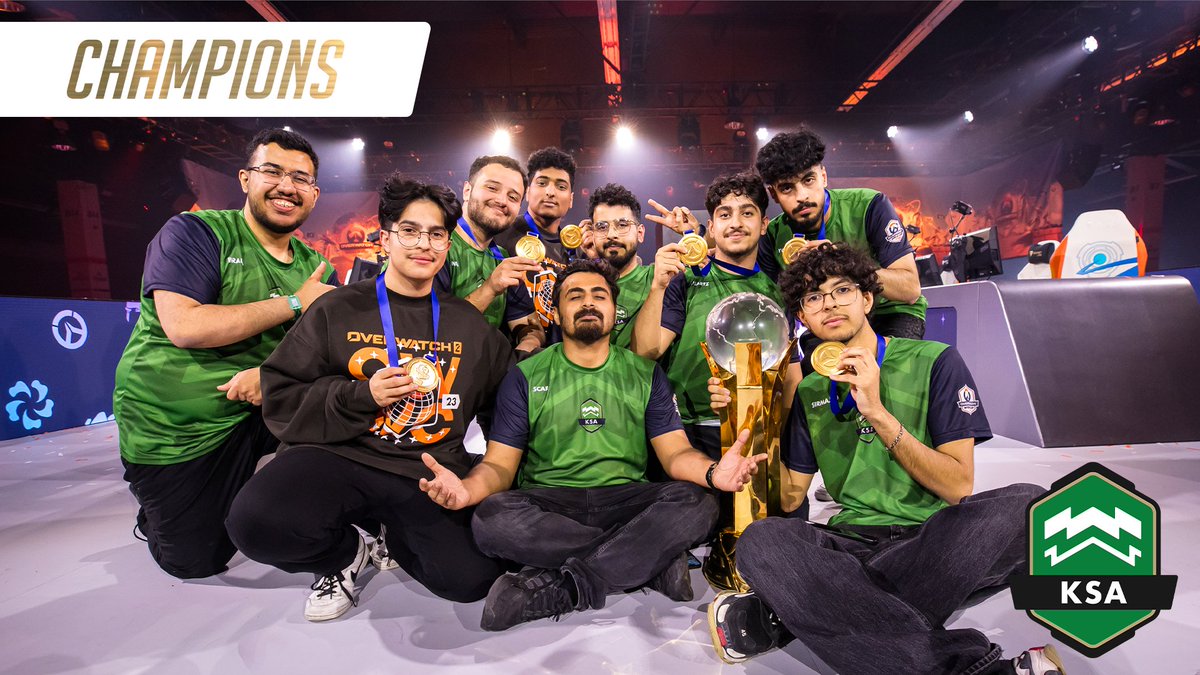Overwatch Path to Pro (@owpathtopro) on Twitter photo An all-time great performance from our newest all-time great team.
Congratulations to our 2023 Overwatch World Cup Champions, <a href="/SAOWWC/">المنتخب | اوفرواتش 🇸🇦</a>! #OWWC2023 An all-time great performance from our newest all-time great team.
Congratulations to our 2023 Overwatch World Cup Champions, <a href="/SAOWWC/">المنتخب | اوفرواتش 🇸🇦</a>! #OWWC2023
