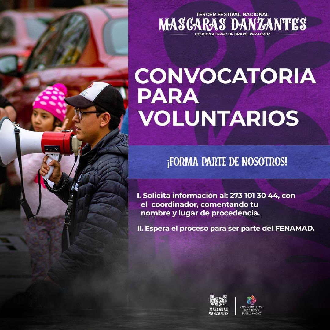 Cesar_Suazoo's tweet photo. Forma parte de el Festival Nacional Máscaras Danzantes 
¡Contigo, haremos una tercera edición del Festival increíble! ✨🎉 
📲 2731013044 
#FENAMAD2023
#mascarasdanzantes
#festivalmascarasdanzantes 
#coscomatepec https://t.co/mpDwkZgo6v
