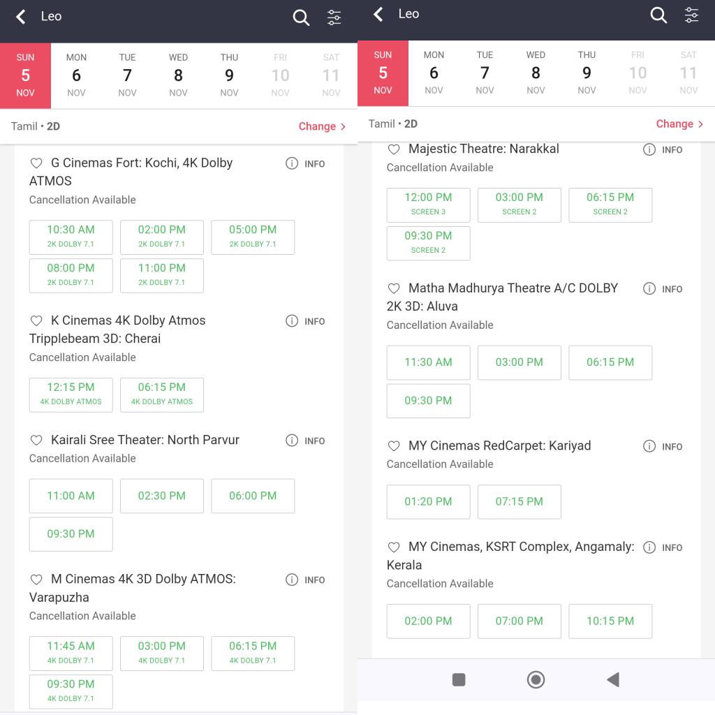 saniyansak34420's tweet photo. Kerala Nov 5th -🟢
Washout Movie in Kerala given Success Narration in Twitter😃😂.
If someone says Leo success in Kerala one funny quote comes to mind -
Idha idli nu sonna chutney kooda nambadhu!!🐿😃
#LeoScam #LeoDisaster
#Fraud7ScreenStudios #LeoGreenRevolution https://t.co/OQbqL3qQ2t
