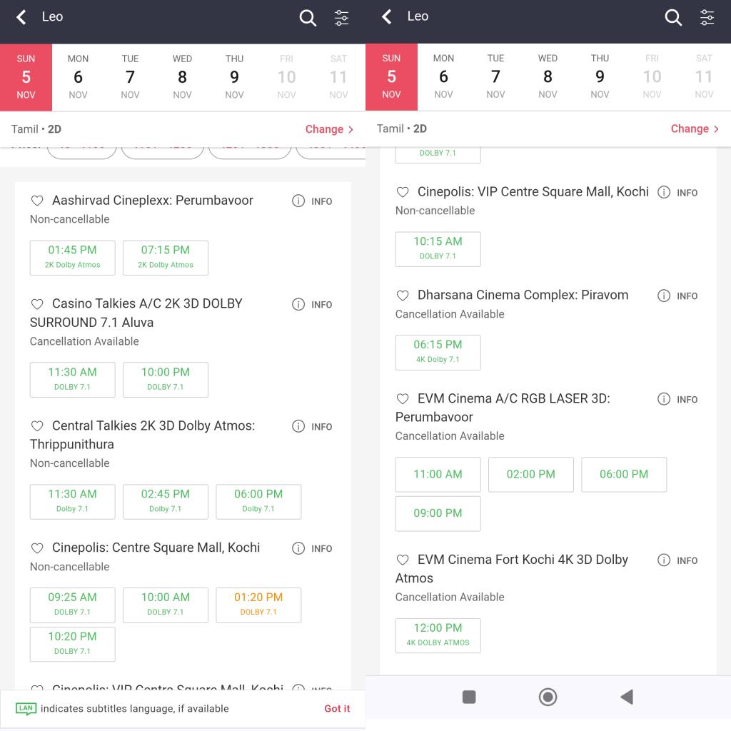 saniyansak34420's tweet photo. Kerala Nov 5th -🟢
Washout Movie in Kerala given Success Narration in Twitter😃😂.
If someone says Leo success in Kerala one funny quote comes to mind -
Idha idli nu sonna chutney kooda nambadhu!!🐿😃
#LeoScam #LeoDisaster
#Fraud7ScreenStudios #LeoGreenRevolution https://t.co/OQbqL3qQ2t
