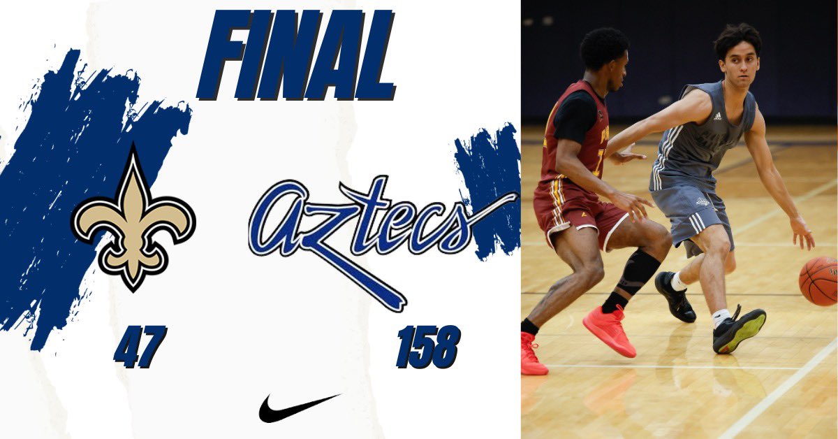 Final from Aztec gymnasium.