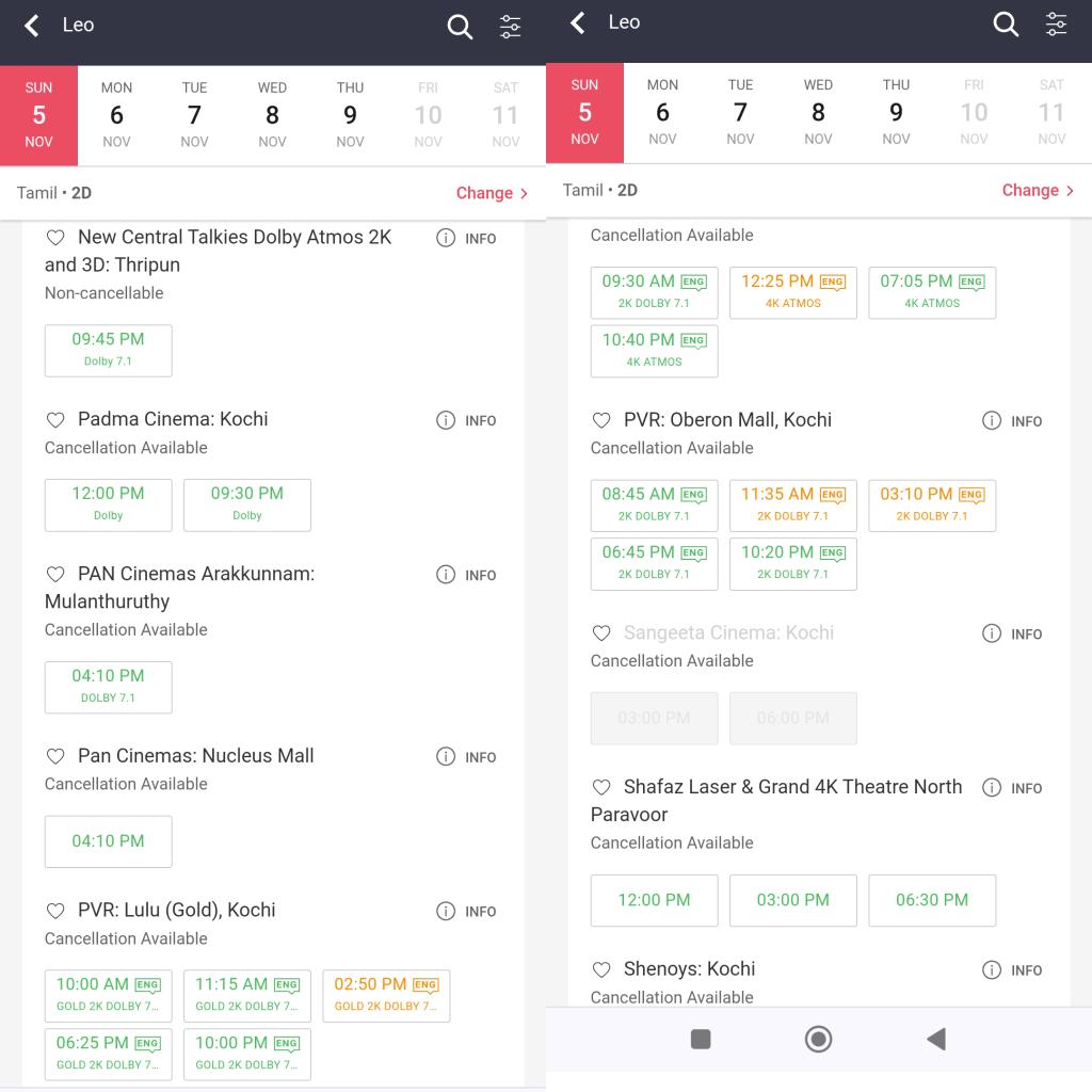saniyansak34420's tweet photo. Kerala Nov 5th -🟢
Washout Movie in Kerala given Success Narration in Twitter😃😂.
If someone says Leo success in Kerala one funny quote comes to mind -
Idha idli nu sonna chutney kooda nambadhu!!🐿😃
#LeoScam #LeoDisaster
#Fraud7ScreenStudios #LeoGreenRevolution https://t.co/OQbqL3qQ2t