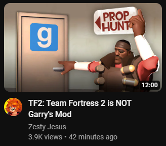 ExpiredChe3rios's tweet photo. local mid tf2tubers whine about the game part #48 https://t.co/0FLxySbHka