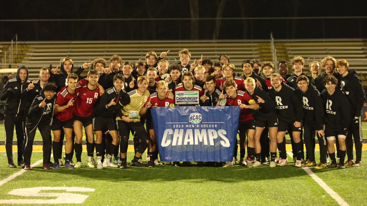 rhitsports's tweet photo. MEN'S ⚽: Relive the sights and sounds of the Rose-Hulman men's soccer team's 7th tournament championship in the last 13 years! The Fightin' Engineers will learn where they will travel for the 2023 NCAA Division III Tournament on Monday at 2 PM! #GoRose https://t.co/5afxhj8BMY