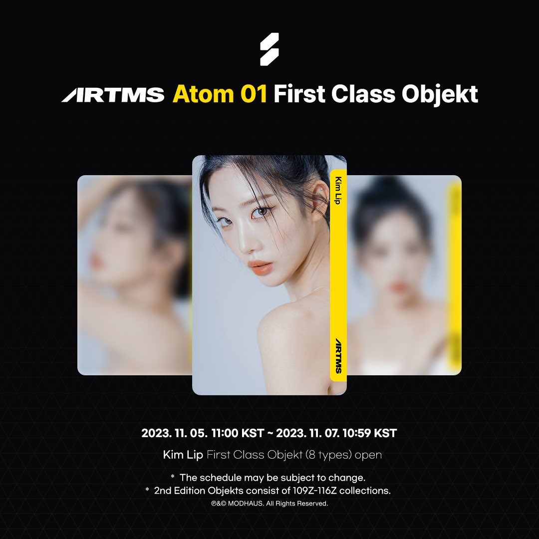 official_artms's tweet image. ARTMS 
Atom01 First Class Objekt 2nd Edition  

Kim Lip Objekt Open  

오브젝트 보러 가기 / Check out the Objekt : 
🔗 link.mod-haus.com/cosmo-x-artms 

#ARTMS 
#KimLip #김립  
#Cosmo #Atom