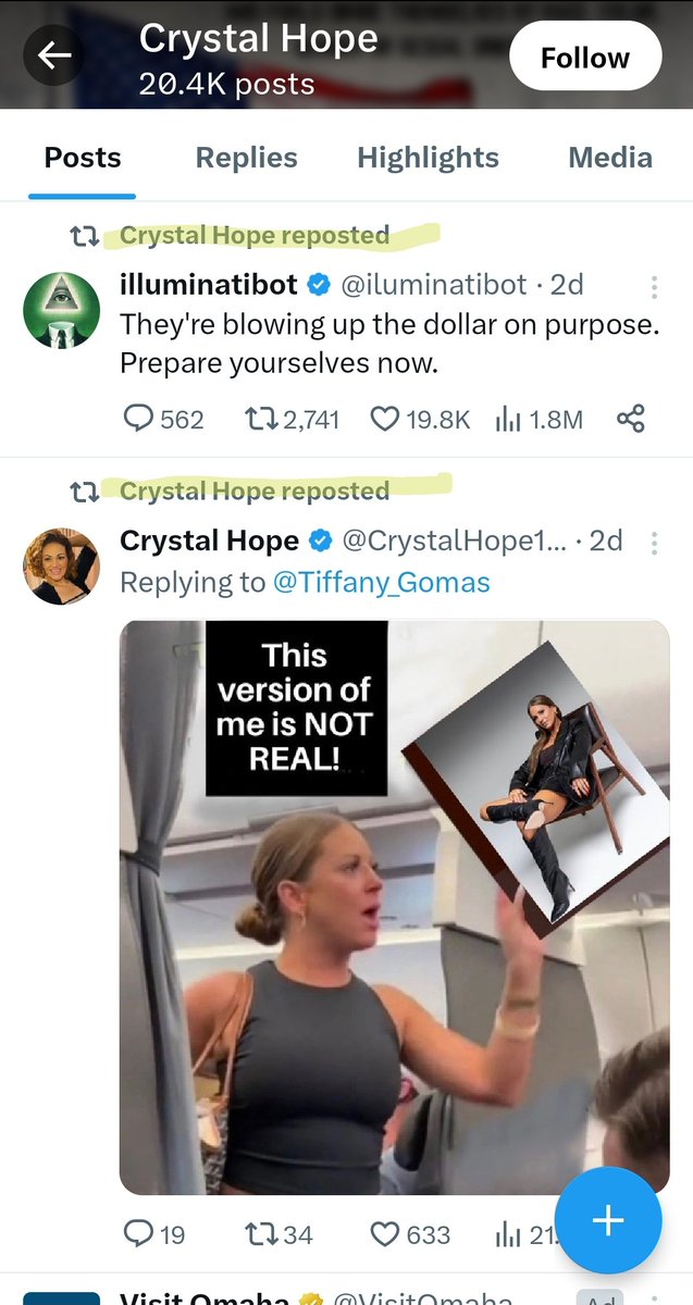 ghostoffredt's tweet photo. @CrystalHope1979 @catturd2 LolTw@t....

Cult lady says what now? https://t.co/mQcgqRGEIE