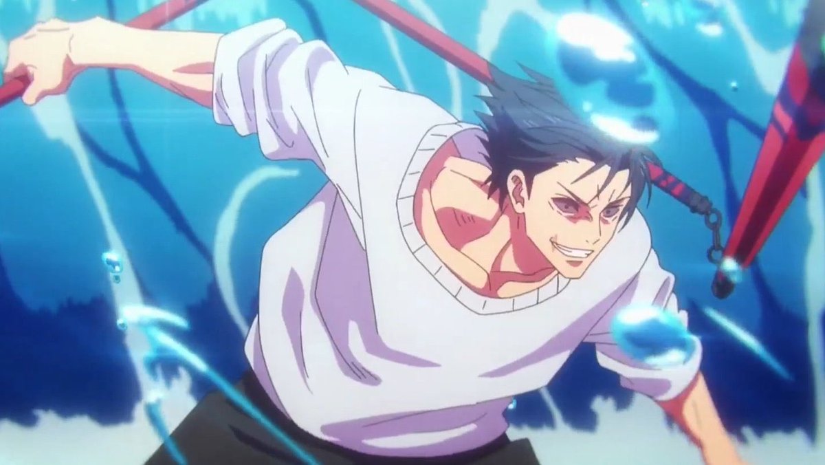 xAmandarie's tweet photo. MAPPA HAD NO BUSINESS MAKING TOJI THAT HOT, like WHAAAT #TojiFushiguro #JujustuKaisen https://t.co/xCVJELwzyo