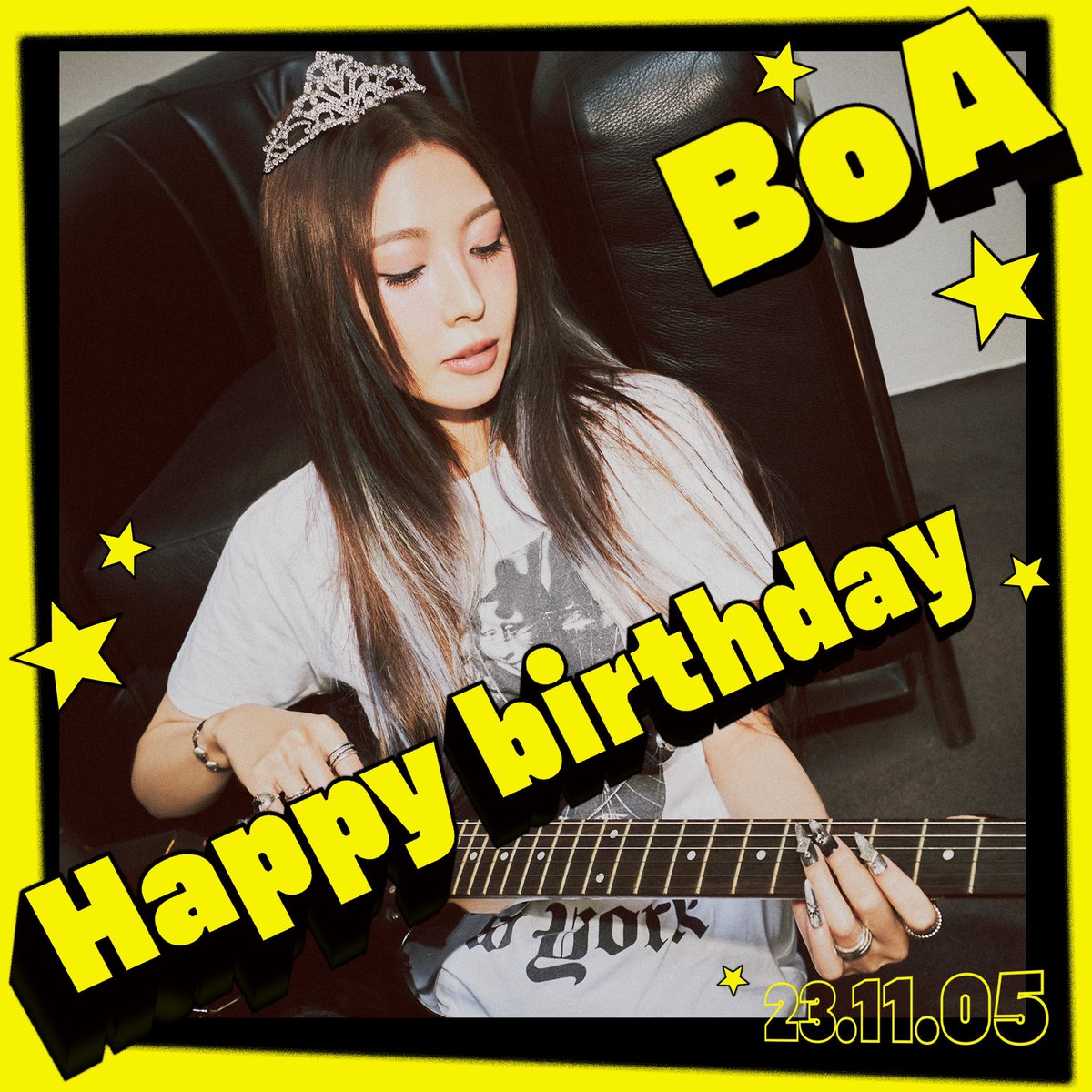 #HappyBoADay 🎂🥳💛 231105 #BoA #보아 @BoAkwon