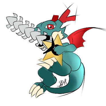 Reiji_x7's tweet photo. Dracomon Star Sword
#Digimon #Dracomon #Starmon #Digixros https://t.co/4gTN5y7mDg