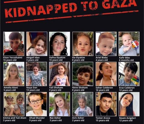 MenachemV's tweet image. Hamas terrorists are cruelly holding 200+ people hostage in Gaza

This includes 30+ children

Barbaric

Inhumane

Unjustifiable

Don’t be silent

#Israel
#BringThemHome
#BringThemBackHomeNow
@AlboMP @SenatorWong @PeterDutton_MP @theage @theheraldsun @australian