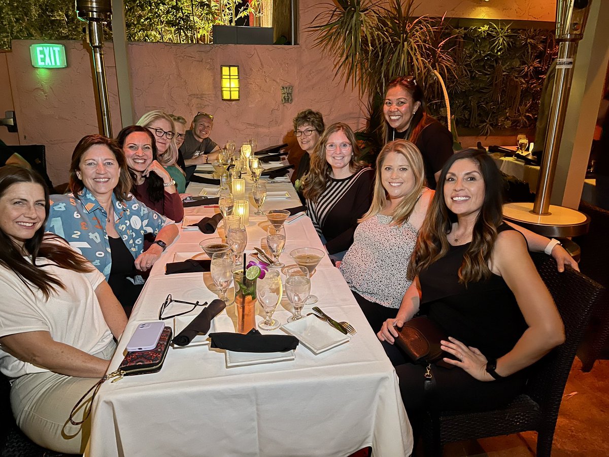 Dinner and dessert with @joboaler @erinfraser312 @csampsonmath @salg274 @mrs_sdholloway @RubalcavaMath @lindseygatfield celebrating the math framework. What a great night 😊#cmcmath