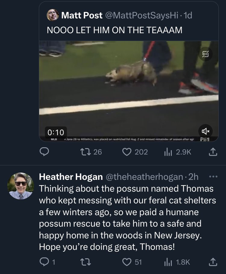 KV_WV_'s tweet photo. @theheatherhogan These two posts came up back to back 😂 https://t.co/1hi3TNj8VR