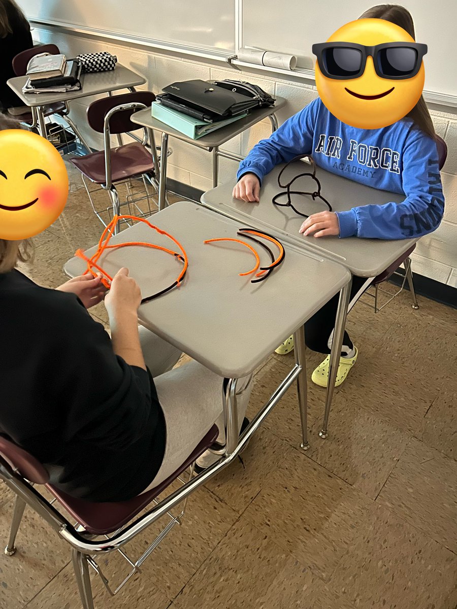 SMART Goal Lesson Intro: build the highest free standing tower using all 15 pipe cleaners in 8 minutes. #healthed