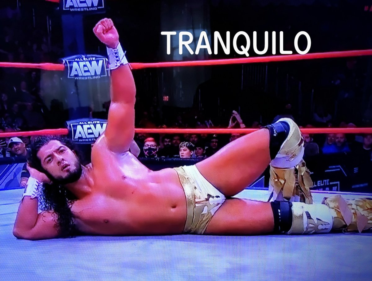 TRANQUILO✊🔥 @rushtoroblanco #LFI #AEW #AEWCollision