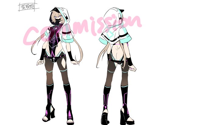 Skeb納品致しました!キャラデザとサンプルイラストなど描きました〜楽しかったです!

https://t.co/JkU7WtiM1C
サンプルイラストやアウター無し、裸、表情、下ろし差分などはこちらです↓
https://t.co/93x3W32xGU 