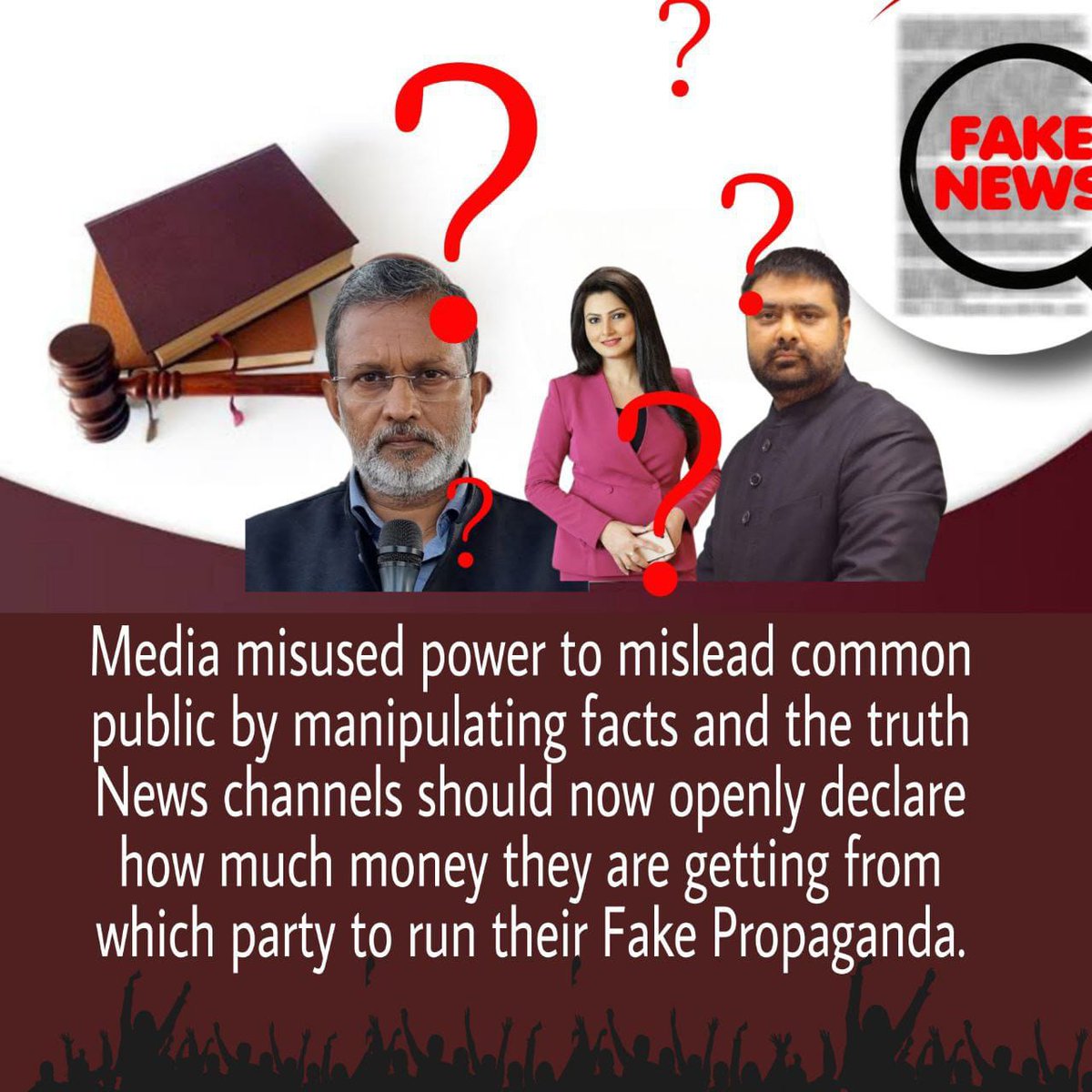 Our Journalists has did Heinous Crime by defaming Sant Shri Asharamji Bapu by manipulating vedios of Chhoti Damini of Gurugram (Haryana).

Ab Kyun Khamosh hai when truth has been disclosed &amp; roaming in Courts in hidden faces.
#असली_चेहरा