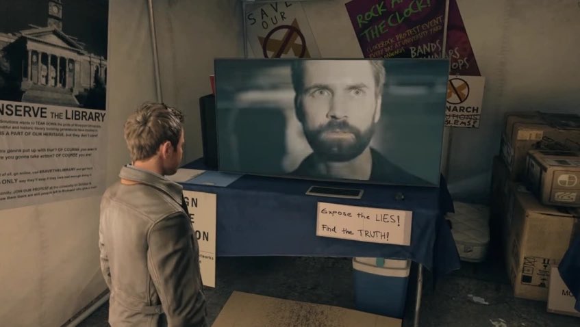 Snap Blast PLAY on X: 🟢 Quantum Break / Alan Wake are 100% part of the  same universe “Martin Hatch” (Lance Reddick R.I.P) in Quantum Break IS  “Malin Door” in Alan Wake