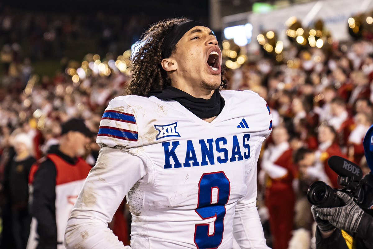 Kansas Jayhawk Fans (@fansofku) on Twitter photo THE KANSAS JAYHAWKS FOOTBALL TEAM HAS CLINCHED OUR 1ST WINNING SEASON SINCE 2008! THE KANSAS JAYHAWKS FOOTBALL TEAM HAS CLINCHED OUR 1ST WINNING SEASON SINCE 2008!