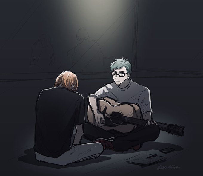 「acoustic guitar」 illustration images(Latest｜RT&Fav:50)