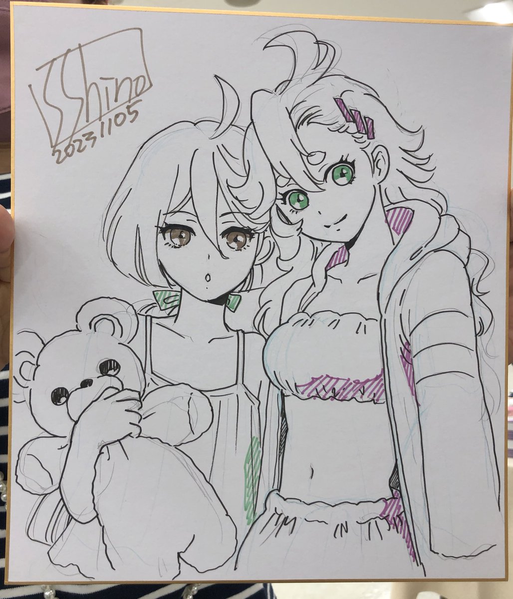 ミオリネ・レンブラン 「初参加のサンクリとて、ものすごく久しぶりにスケブ描かせていただきました。3枚描い」|篠原正美/すずはら篠のイラスト
