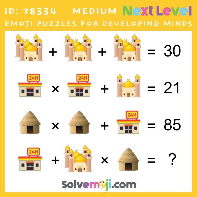 solvemoji's tweet image. Download all puzzles &amp;amp; solutions online! Try this classic puzzle!

solvemoji.com
#solvemoji JoyPixel
