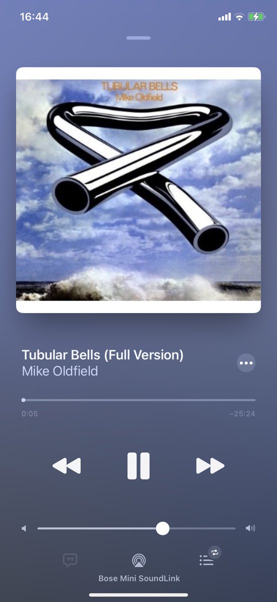 #NowPIaying 
#MikeOldfield
#TubularBells