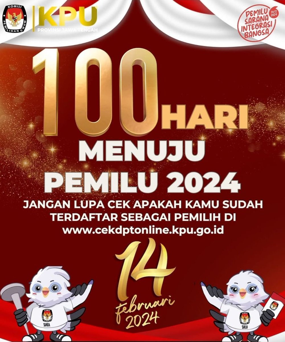 ndhe27's tweet photo. 100 hari menuju Pemilu 2024 https://t.co/ax83IIfEhB