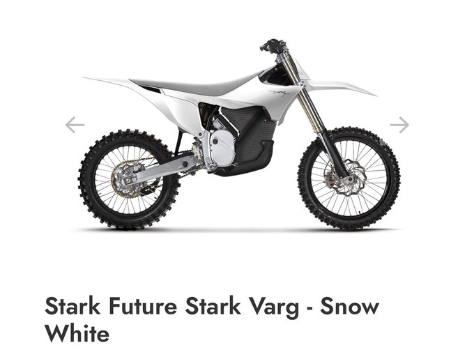 The absolute only thing I want rn is a Stark Varg https://t.co/jgiywYZAhP