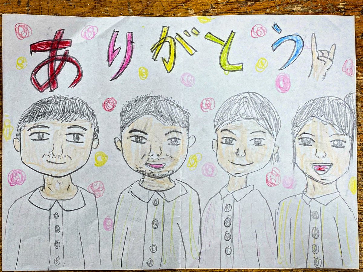 Illustrated letters from the audience

Some of the letters we receive from children after performances at elementary schools include illustrations
They remember us so well
Our facial expressions and costume features, too
It's just wonderful

#kakashiza 
#illustrations 
#かかし座