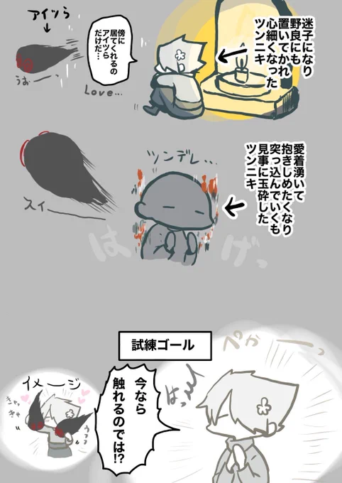 #Sky実録 
⚠️顔有  創作星は関係無い
かつてのないらと試練の思い出 